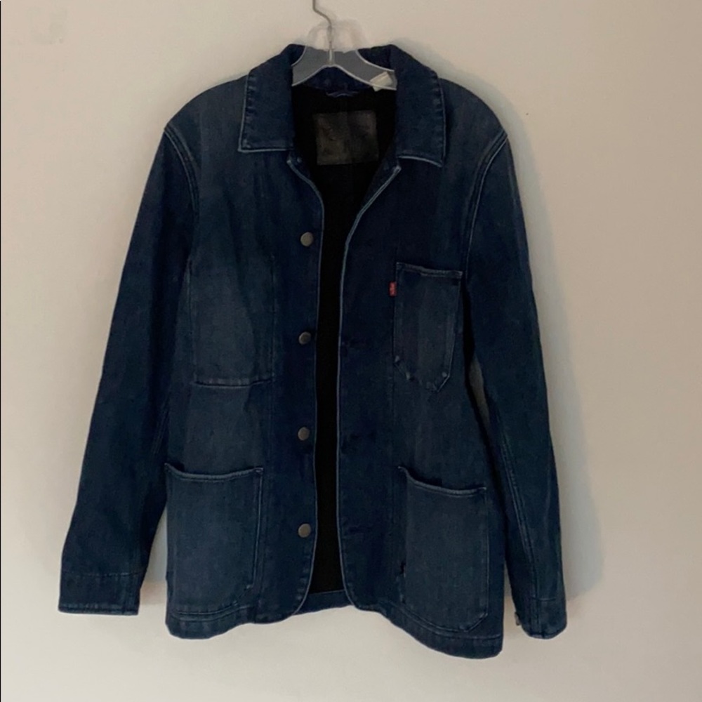 Levi’s men’s blue denounced chore jacket